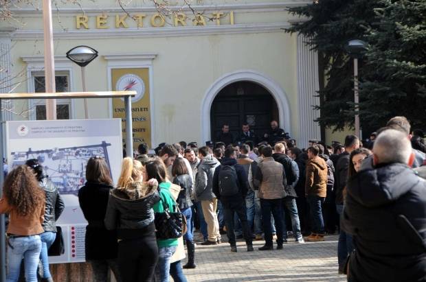Öğrencilerin Protestosu Tamamlandı