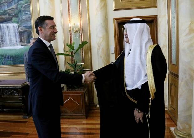 Veseli, Talat Salem Radwan ile Görüştü
