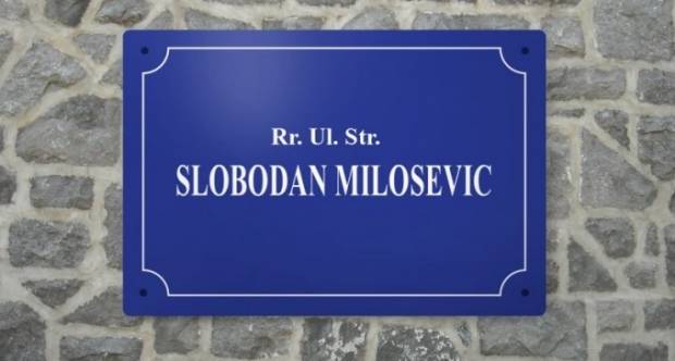 Slobodan Miloşeviç' Sokağı Kararı İptal Ettirildi