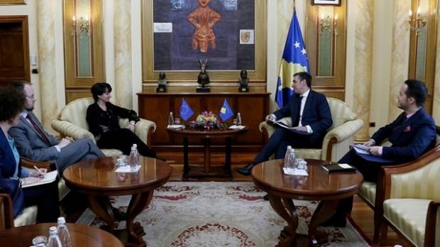 Veseli ve Galucci Kosova'nın AB Üyelini Görüştü