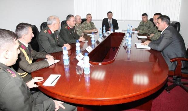 Demolli ve Rama, Türk Silahlı Kuvvetleri Heyetini Kabul Etti