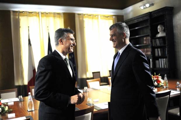 Thaçi, Malta'da İkili Temaslarını Sürdürüyor