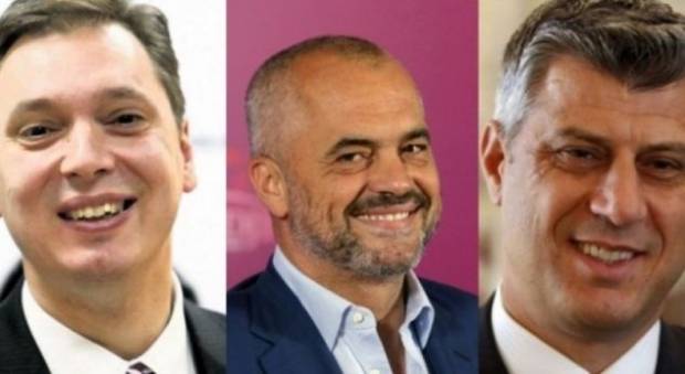 Rama, Thaçi ve Vuçiç Viyana'da Futbol Maçı Oynayacak