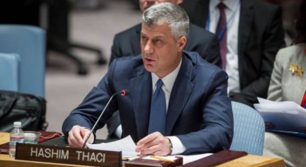 Thaçi: Kosova'nın Geleceği AB, BMÖ ve NATO'da
