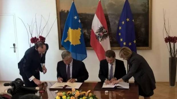 Kosova ve Avusturya İşbirliği Anlaşması İmzaladı