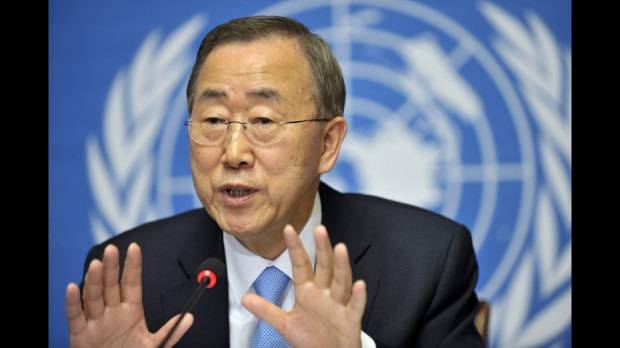 Ban Ki-moon Meclis'te Şiddeti Kınadı, Birliği Destekledi