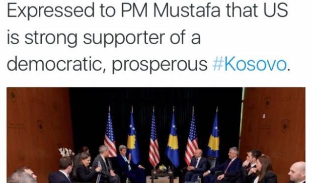 Kerry: ABD, Demokratik Kosova'nın Güçlü Destekçisi