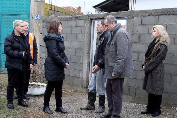 Jahjaga Ştimle Belediyesini Ziyaret Etti