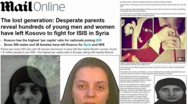 Daily Mail: Yüzlerce Kosovalı IŞİD'te