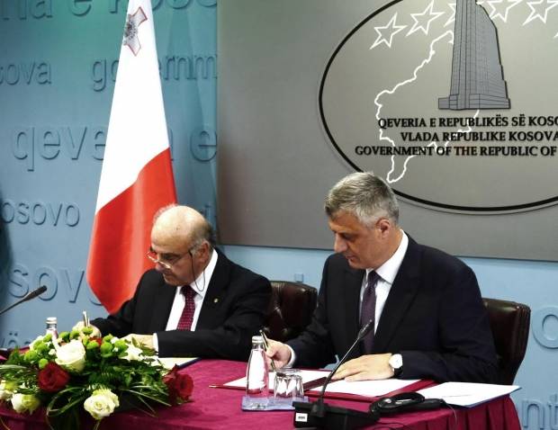 Kosova ve Malta İşbirliği Anlaşmasını İmzaladı