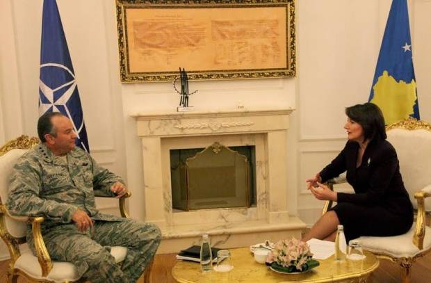 Jahjaga, General Breedlove'u Kabul Etti