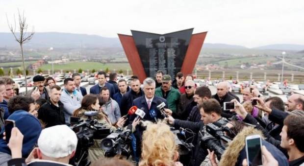 Thaçi: Parti Ayırımı Yapmadan Herkesin Başkanıyım