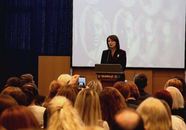 Jahjaga, Kadınların Gününü Kutladı
