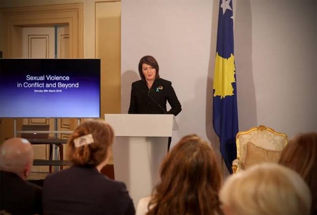Jahjaga: Kosova'da Cinsel Şiddet Savaş Aracı Olarak Kullanılmıştır