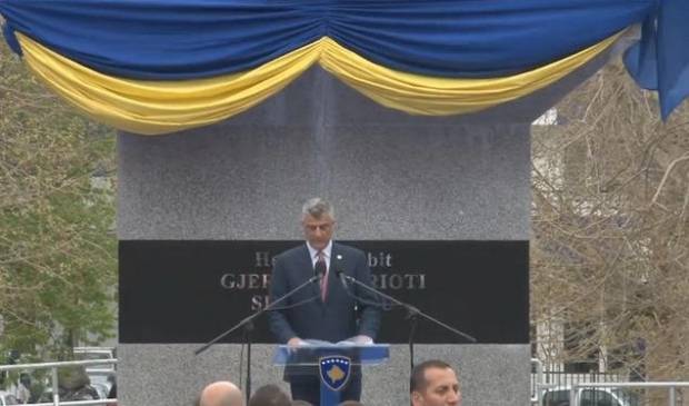 Thaçi: Ben Kahraman Bir Halkın Sade Başkanıyım