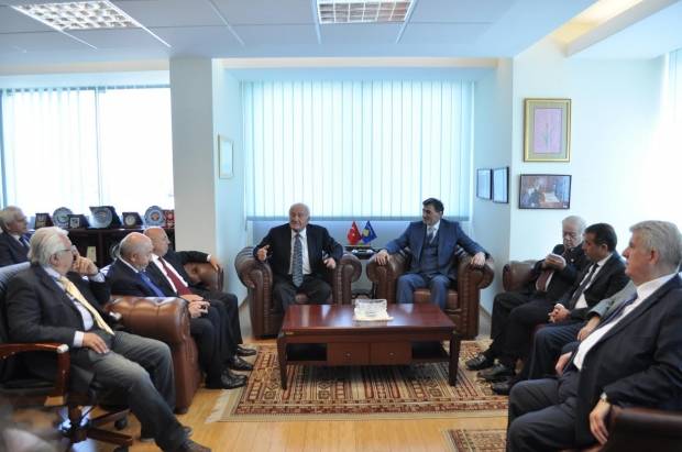 Bakan Yağcılar, Ali Şen ve Beraberindeki Heyeti Kabul Etti
