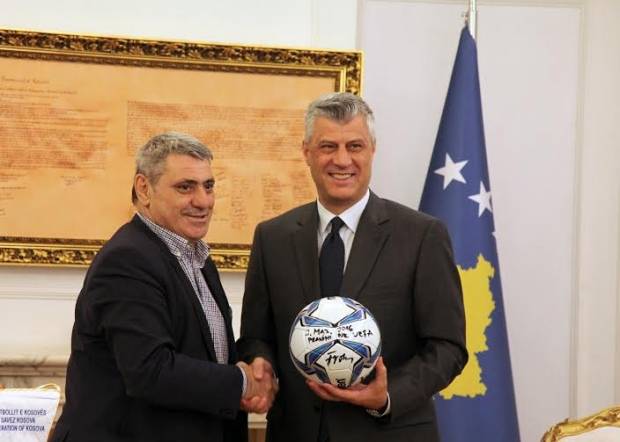 Thaçi: UEFA Üyeliğinden Sonra Altyapıya Müdahalede Bulunulacağını Vaat Etti