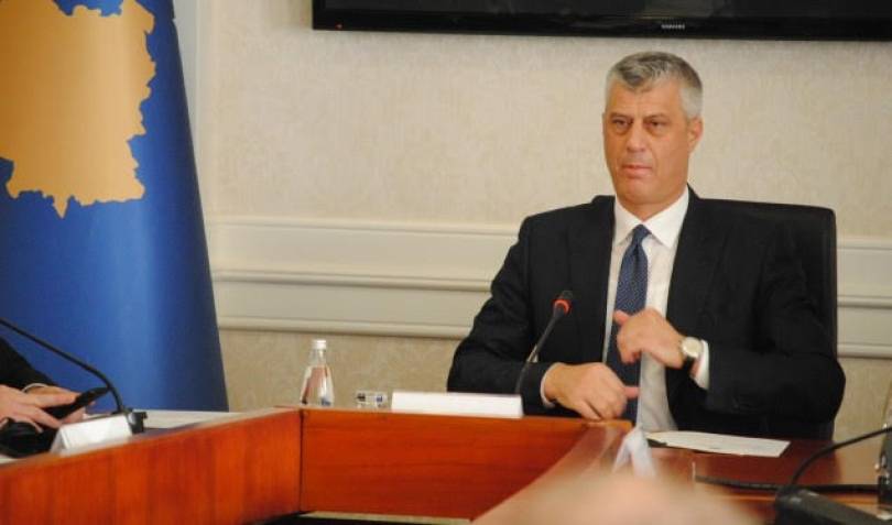 Thaçi, Siyasetin Suçtan Arındırılması Kodunu Duyurdu