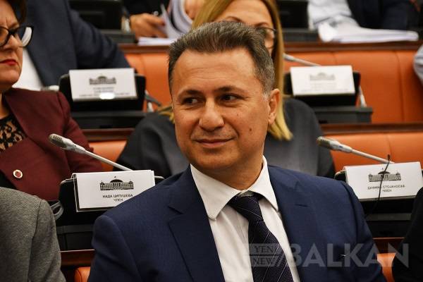 Gruevski Macaristan’a Sığınma Talebinde Bulundu