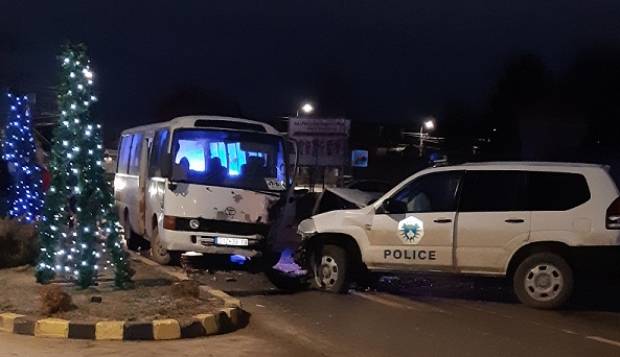 Graçanica’da  Kaza: 21 Öğrenci Yaralı