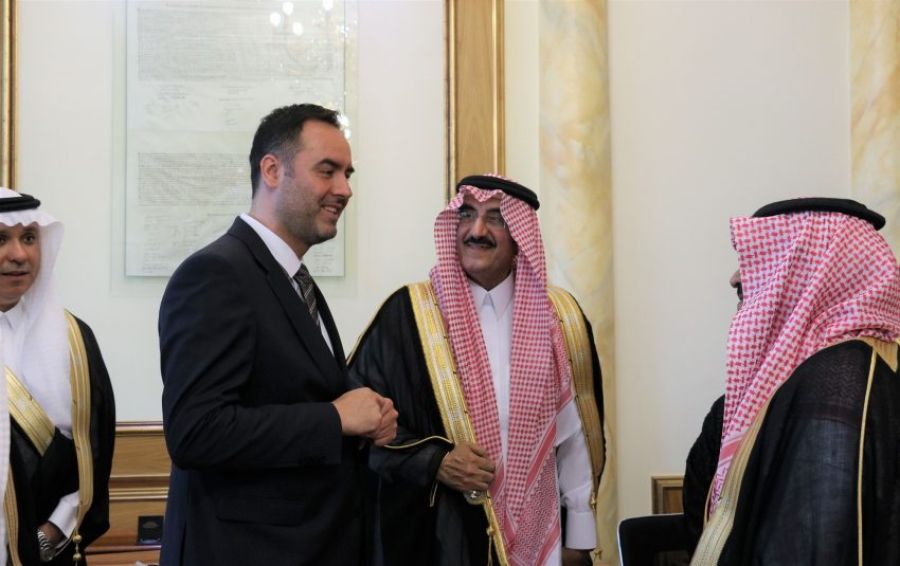 Konjufca, Suudi Arabistan - Kosova Parlamento Komitesi Heyetini Kabul  Etti