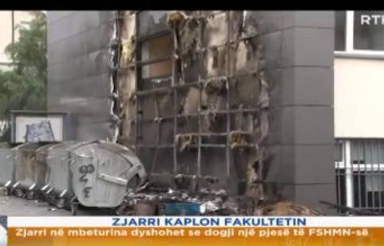 Yangın Fakülteye Sıçradı