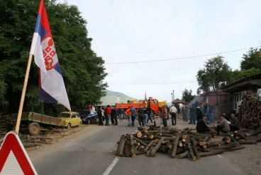 Kosova Kuzeyinde Araç Plakaları Protestosu