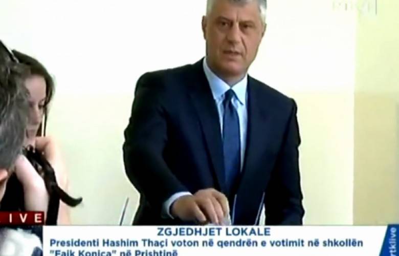 Thaçi Vatandaşları Sandık Başına Davet Etti