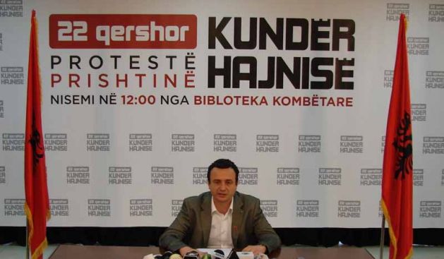 Vetevendosje  Protestosu 12.00'de