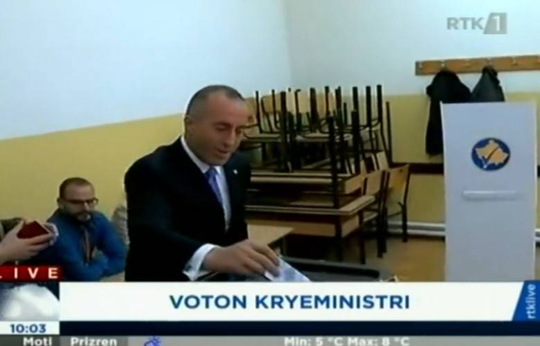 Oy Veren Haradinaj, Seçimlere Katılım Çağrısında Bulundu