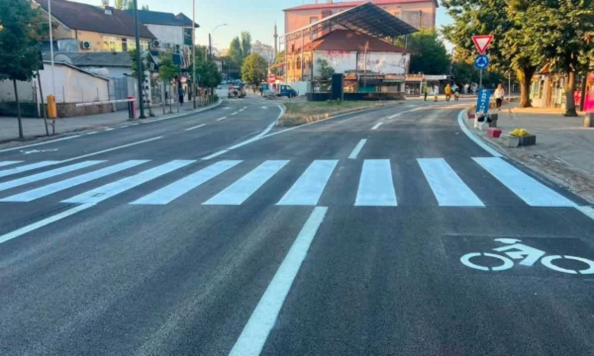 Priştine'de “Ilir Konushevci” Caddesi'nin 2. Etabı Trafiğe Açıldı