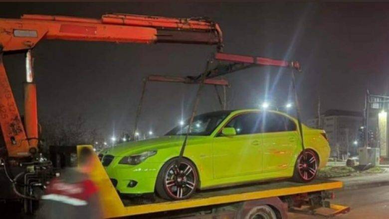 Sosyal Medyada Viral Olan BMW Sürücüsü Priştine’de Tutuklandı, 225 Trafik Cezası Varmış