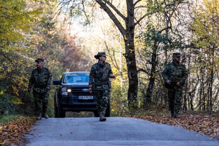 KFOR’un Bulgar Askerleri Dragaş Bölgesinde Beş Günlük Tatbikatı Tamamladı