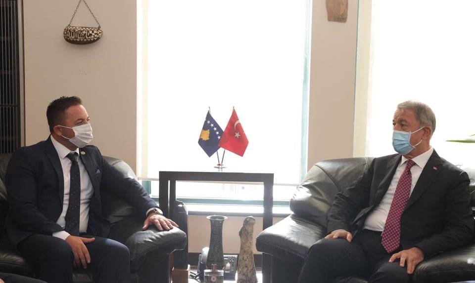 Bakan Mehaj, Türkiye Mevkidaşı Akar Tarafından Kabul Edildi