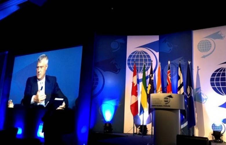 Thaçi,  Davos’a Gitti