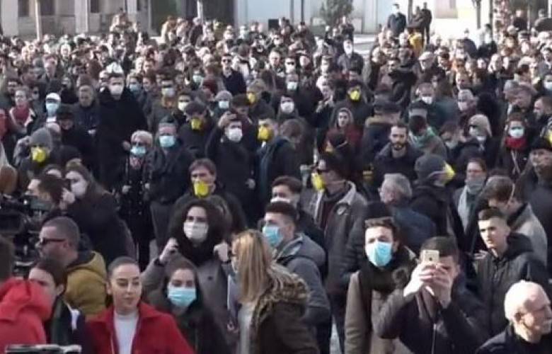 Hava Kirliliği Protestosu Başladı