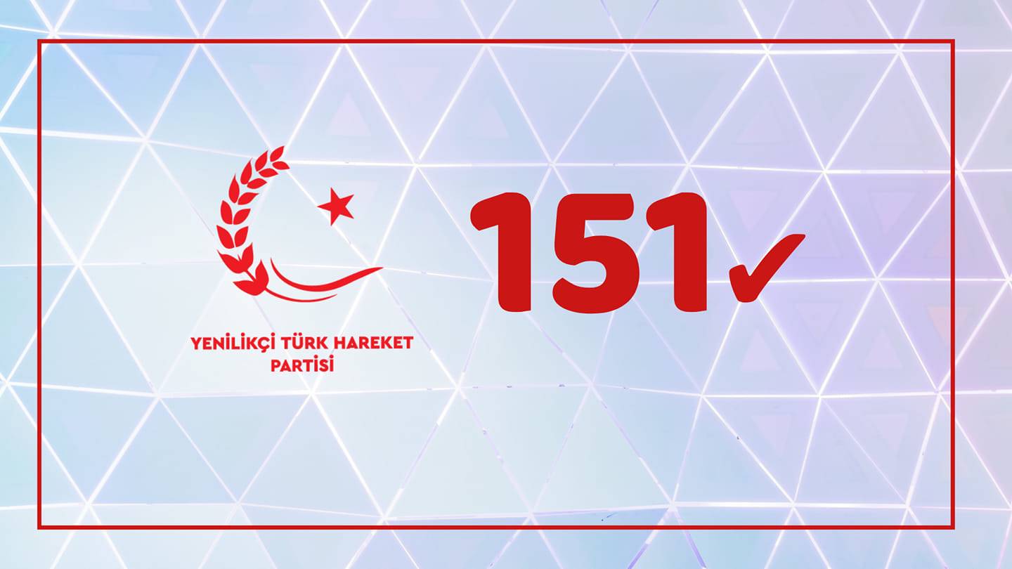 YTHP, 17 Ekim Seçimlerinde 151 Numarada