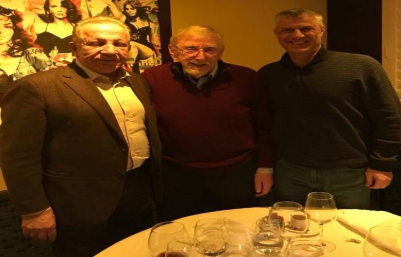 Thaçi,  Walker ile Bir Araya Geldi