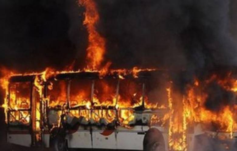 Hırvatistan'da Yanan Otobüste Yaralanan Olmadı