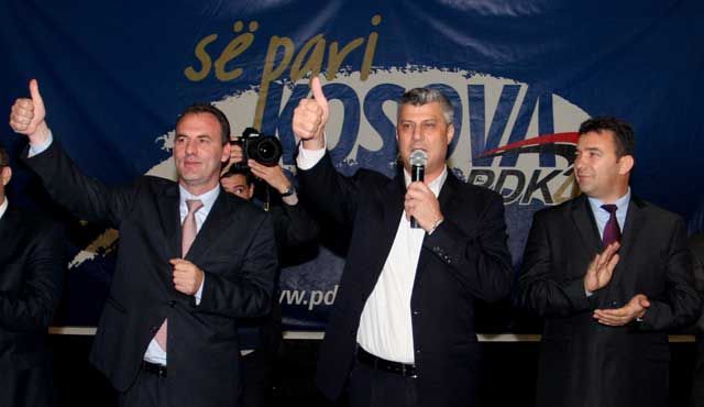 Tan Lepri, Thaçi'nin Seçim Kurmayında