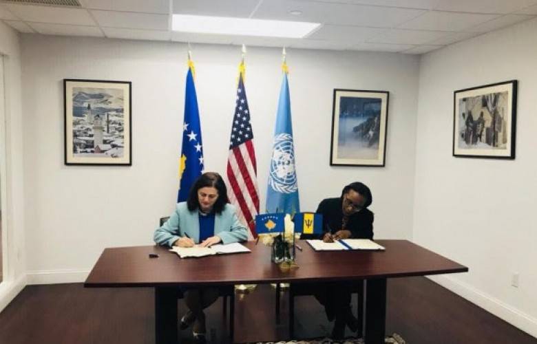 Kosova ile Barbados Arasında Diplomatik İlişkiler Kuruldu
