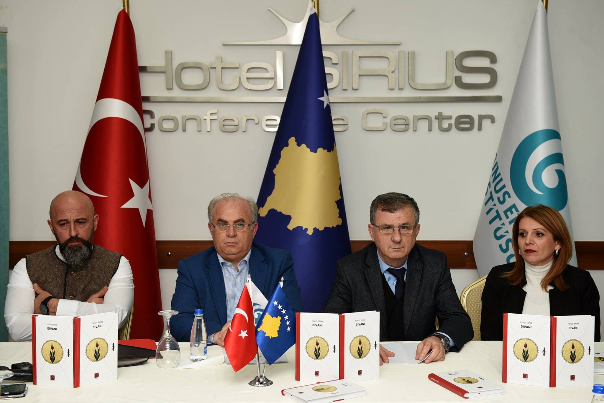 Priştine’de Arnavutçaya Çevrilen Yunus Emre Divanı Tanıtıldı