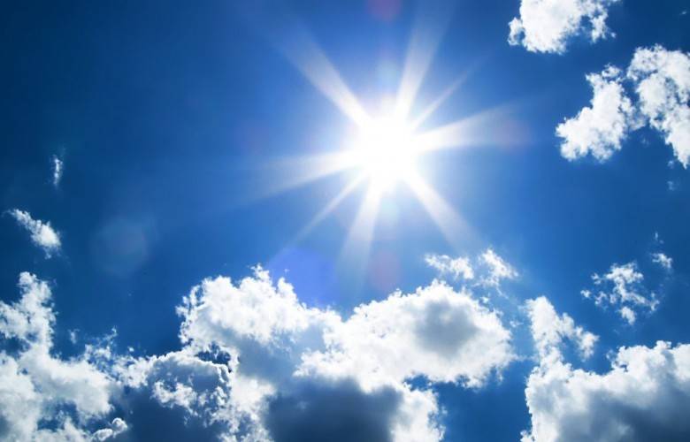 Hava Az Bulutlu ve Güneşli