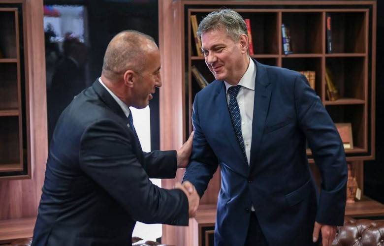 Haradinaj ve Zvizdiç, Karşılıklı Vizelerin Kaldırılmasını Görüştüler