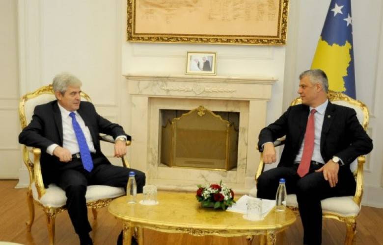 Thaçi, BDI Lideri Ahmeti’yi Kabul Etti