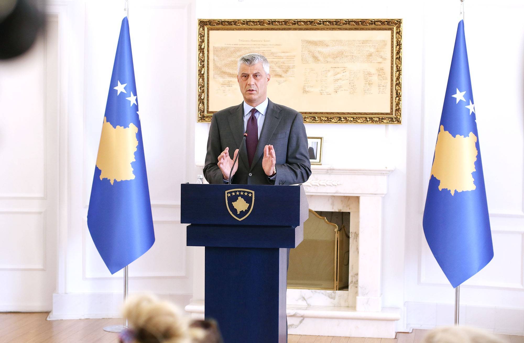 Thaçi, Lufthansa’yı Kutladı