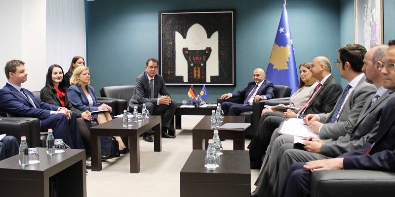 Kosova'nın Ekonomik Kalkınmasına Almanya Desteği