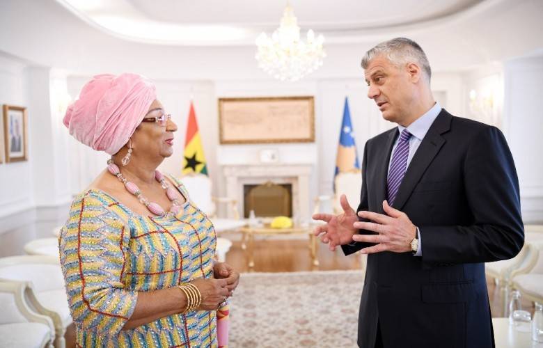 Thaçi’ye Güven Mektubu Sunuldu