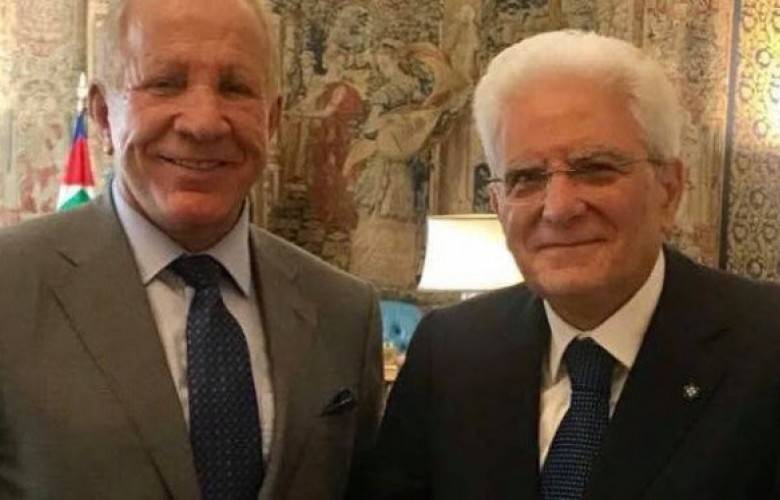 Pacolli,  İtalya Başkanı Mattarella ile Görüştü
