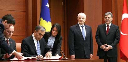 TİKA Kosova Ofisinin Statüsüne İlişkin Protokol İmzalandı